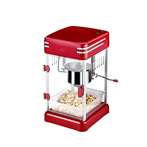AJH Fettfreie und ölfreie Heißluft 330W Elektrische Popcornmaschine aus Popcornmaschine, Herstellung von heißem…