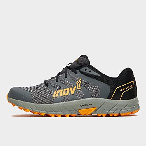 INOV-8 Men's Parkclaw 260 Knit Trail-Runners, Grey/Black/Yellow, 132