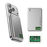 LITO 10000mAh Ultra-Slim 0.5" Magnetic Power Bank, MagSafe Compatible Wireless Battery Pack with LED Display,Fast Charging Travel Essential Portable Charger for iPhone 17 Pro Max Air 16 15 14 13 12