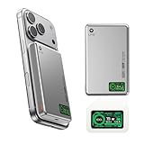 LITO 10000mAh Ultra-Slim 0.5" Magnetic Power Bank, MagSafe Compatible Wireless Battery Pack with LED Display,Fast Charging Travel Essential Portable Charger for iPhone 17 Pro Max Air 16 15 14 13 12