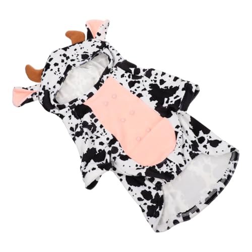 Disfraz de Vaca para Perros y Gatos Talla L miniatura 7