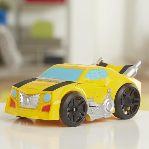 Transformers Rescue Bots Academy Bumblebee Converting Toy Robot, Playskool Heroes 6-Inch Collectible Action Figure Toy for Kids Ages 3 and Up (Amazon Exclusive) - image 3