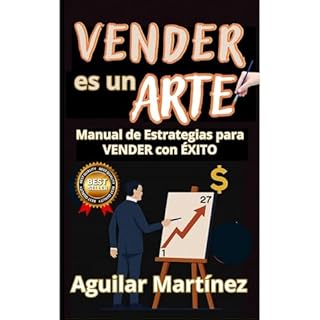 Vender es un Arte Audiolibro Por Aguilar Martínez arte de portada