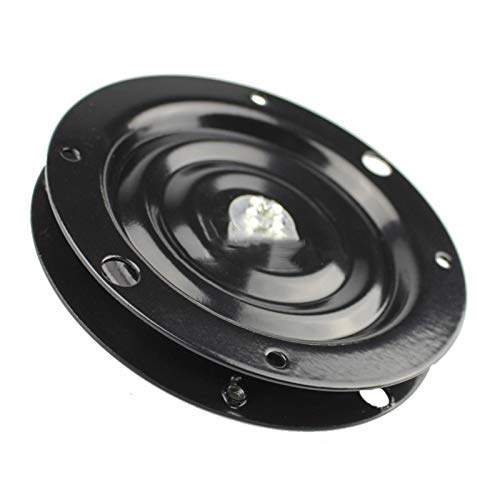 HRD Roulement De Plateau Tournant Rond Ø16cm, Pivotant Base pour Siège De Bateau/Tabouret De Bar, Quincaillerie De Plaque Pivotante pour Charges Lourdes Cover