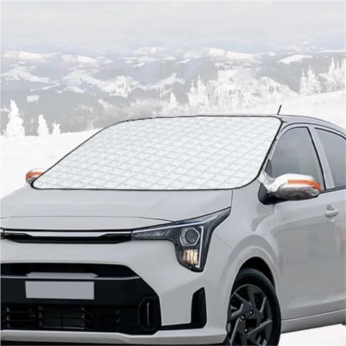 Protection pare-brise hiver pour KIA Picanto : bâche auto idéale pour nuits de gel