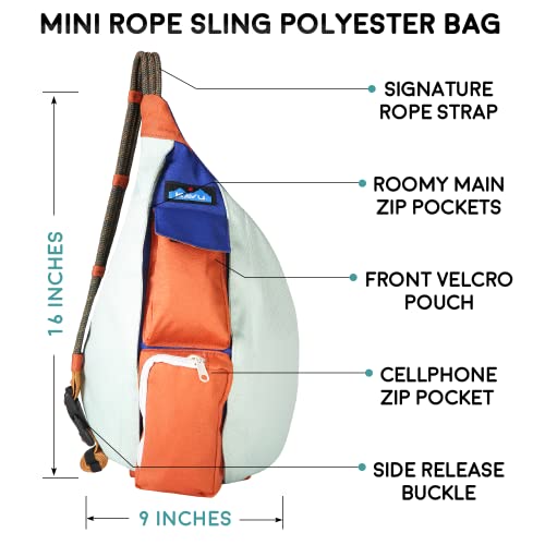 Image of KAVU Mini Rope Sling Bag - Springtide