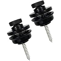 Cerraduras de Correa de Guitarra,2 Pcs Correa Guitarra Botón de