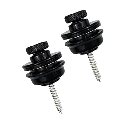 Cerraduras de Correa de Guitarra,2 Pcs Correa Guitarra Botón de Bloqueo Antideslizantes Enganche Correas para Guitarra Botones Correas Metal Botón para Guitarra Acústica Clásica Eléctrica Ukelele | Ya disponible en tu tienda friki favorita! En mundofriki.es!