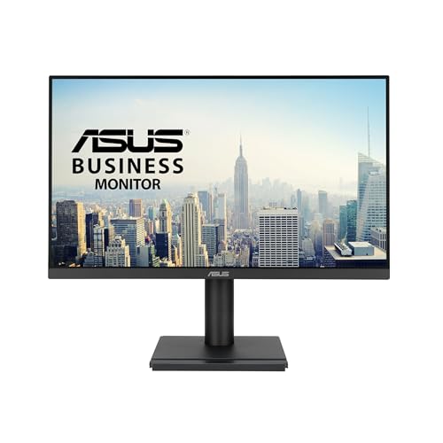 Image of ASUS 24 inch 1080P Business Monitor (VA249QGS) - IPS, Full HD, Frameless, 120Hz, Adaptive-Sync, 1ms, HDMI, DisplayPort, VGA, Eye Care, Low Blue Light, Ergonomic, VESA Wall Mountable, 3 yr Warranty