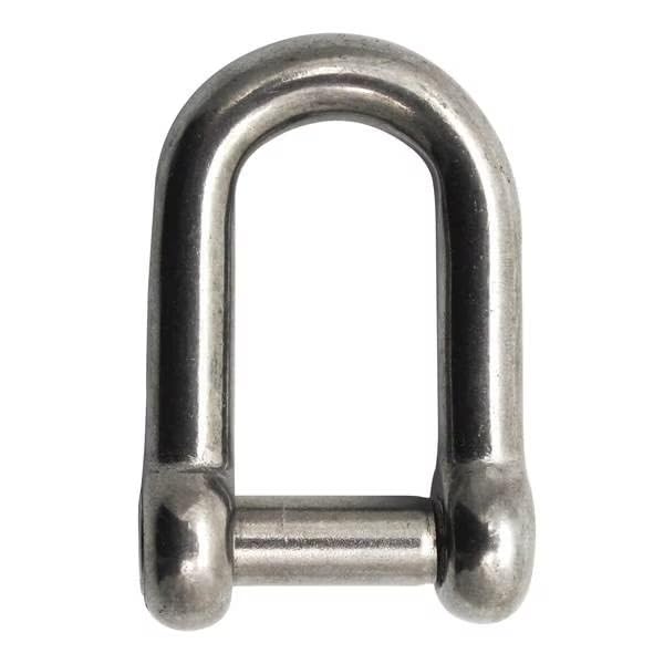 Moto Cinch Stainless Steel Flat Sink Screw pin D Shackle - no snag (2)