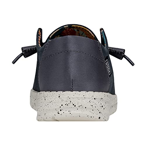 Hey Dude Women's Wendy Canvas Denim Size 6 | Women’s Shoes | Women’s Lace Up Loafers | Comfortable & Light-Weight #TOP4