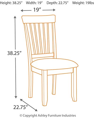Signature Design By Ashley D199-01 Berringer 18 Inch Rustic Dining Chair thumb #2