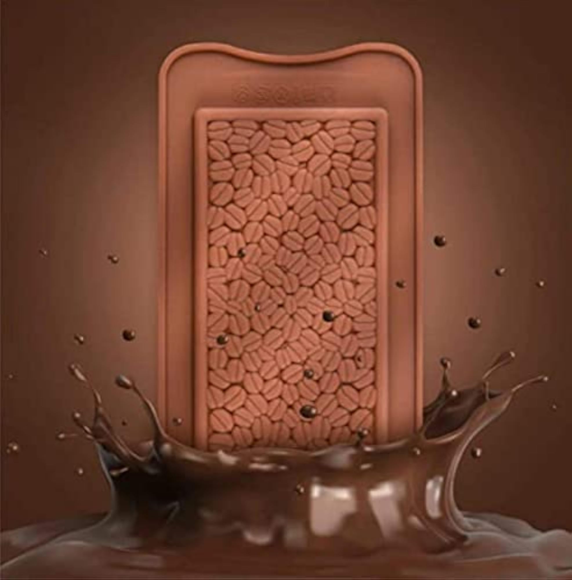 Silicone Heart Beans Mould for Candy & Chocolate Bars