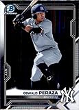 2021 Bowman Chrome Prospects #BCP-220 Oswald Peraza New York Yankees Baseball Card