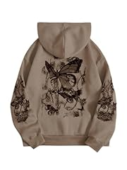 Khaki Butterfly Print