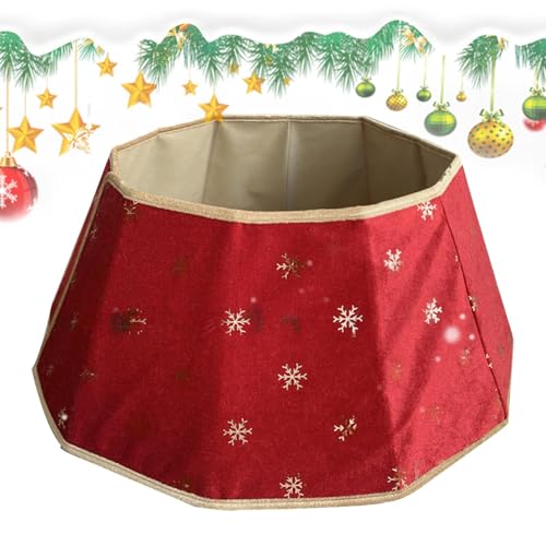 Collar para árbol de Navidad artificial y cubiertas de base de anillo para decoración 2