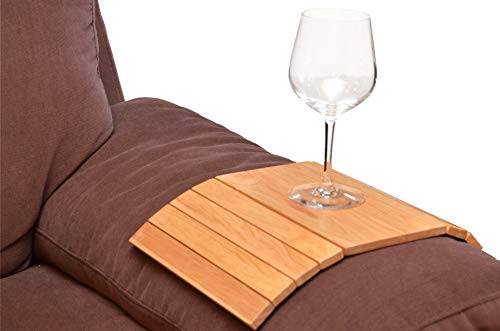 Preisvergleich Produktbild Flexibler Holzsofa Armlehnenablage Medien-Organizer Snack