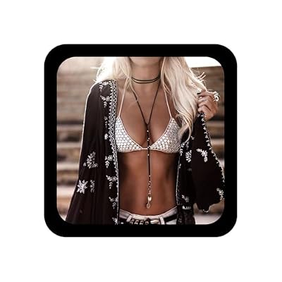 Inilbran Collar de Terciopelo y Lariat en Capas de Gamuza Negra con Cadena Disco Gótico, Moneda y Borla Larga para Mujeres y Niñas | Ya disponible en tu tienda friki favorita! En mundofriki.es! Inilbran Collar de Terciopelo y Lariat en Capas de Gamuza Negra con Cadena Disco Gótico, Moneda y Borla Larga para Mujeres y Niñas | Ya disponible en tu tienda friki favorita! En mundofriki.es!