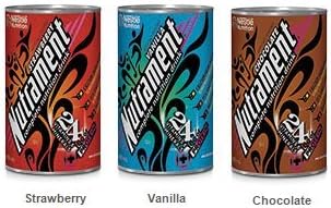 Nutrament Complete Nutritional Drink Bundle: 4 Cans Strawberry, 4 Cans Chocolate, 4 Cans Vanilla