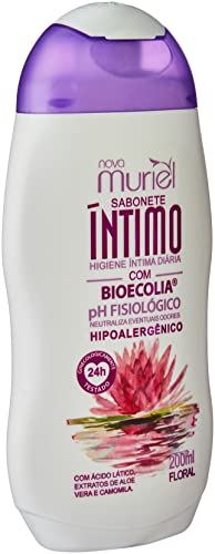 Muriel Sabonete Íntimo Floral 200ml, Muriel