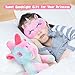 Cherry Tale Unicorn Gifts for Girls Age 6-8, Kids Unicorn Toys Set with Plush Diary Headband Eye Mask Christmas Birthday Gifts for Little Girls Age 4 5 6 7 8 9 10