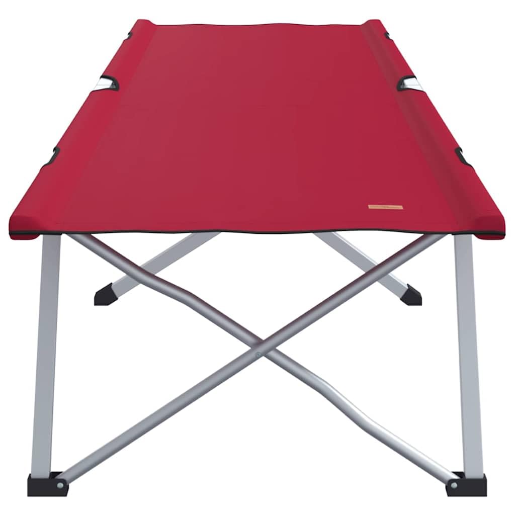 INLIFE Klapp Schlafbett fürs Camping Rot 62 x 194 x 42 cm Ox Stoff,Sportartikel,Outdoor-Aktivitäten,Camping & Wandern,Camping-Möbel,Feldbetten,Rot,6.91 KG,42003118