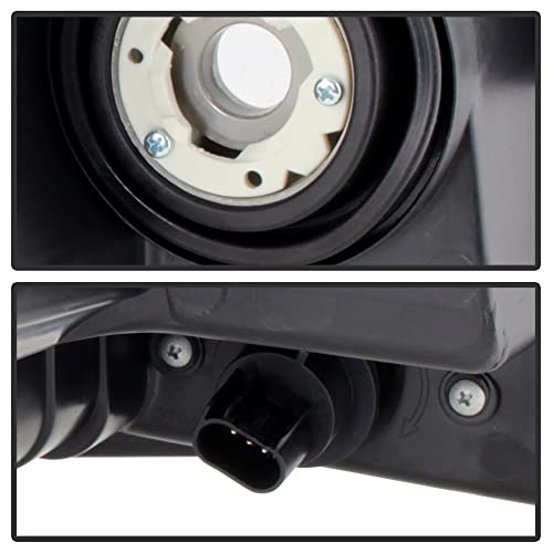 Acanii - For 2008-2014 Dodge Avenger Chrome Housing Headlights Headlamps Replacement Pair Set Driver + Passenger Side #TOP5