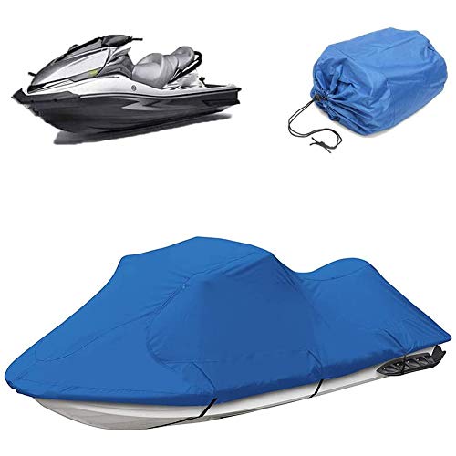 Mr.LQ Jet Ski Cover Personal Watercraft Cover Waterproof Fabric & Elastic Cord - Protection Against Rain UV Damage Mr.LQ Jet Ski Cover Personal Watercraft Cover Waterproof Fabric & Elastic Cord - Protection Against Rain UV Damage