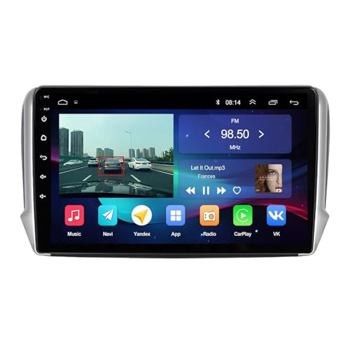 IOS/Android Mirror Link: l'autoradio Android doppio din supporta carplay cablato (USB) o wireless (bluetooth) e la funzione Android Auto, ottieni indicazioni stradali, chiamate, messaggi, musica o video, controllo vocale. Supporta anche Mirror Link del telefono per Android (tramite Wifi o USB) e iOS (tramite Wifi), fornendo uno spazio di visualizzazione più ricco. Autoradio con Wireless Carplay e Android Auto: l'autoradio con schermo supporta carplay wireless e cablato e Android Auto. puoi