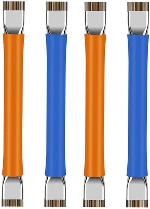 yaoqijie 4Pcs Anti-Static Brush Double Head Brush for Cleaning Repair Work Safe Mobile Phone Tablet Motherboard