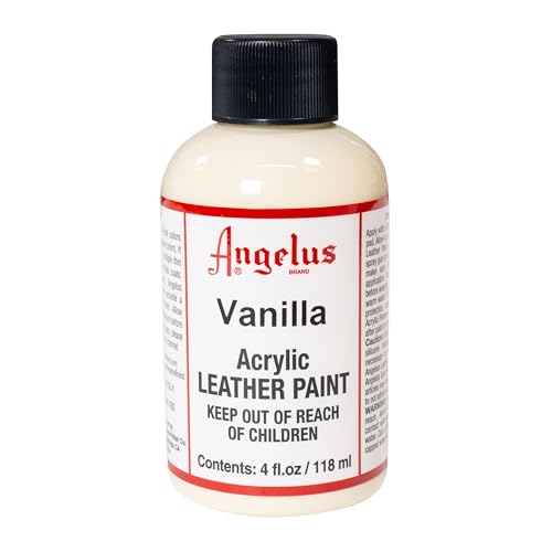 Angelus Leather Paint 4 oz Vanilla