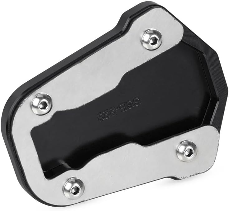 Motorcycle Foot Plate Pad CRF300L Motorcycle Accessories Side Stand Extension Enlarger Kickstand Pad for CRF 300 L 300L CRF300 Rally 2021 2022 2023