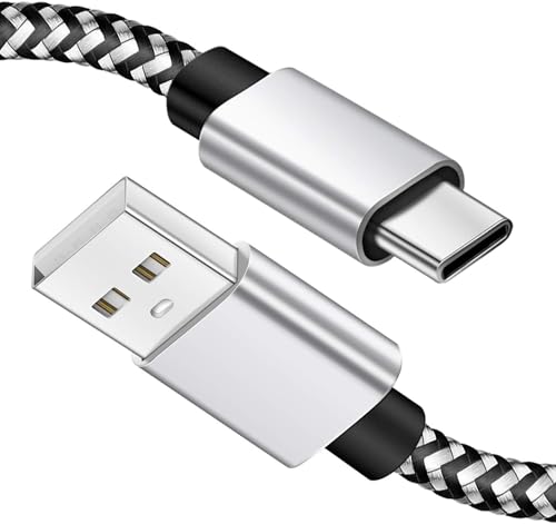 Deegotech Type C Charger Cord 10 ft USB C Charger Cable Fast Charging Nylon Braided Long USB C Cable Compatible with iPhone 17/16/15 Series Galaxy S24 S23 S10 Note20 A60 Moto G and Other Devices