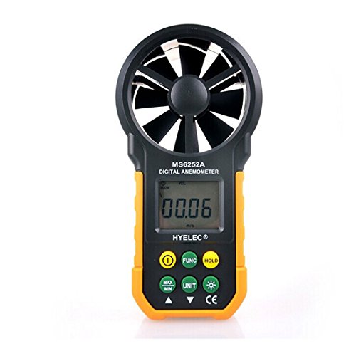 Aexit MS6252A Handheld Scanners & Testers Digital Anemometer Wind Speed Meter Moisture Meters Flow Tester
