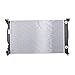 TYC 2823 Radiator Compatible with 2005-2009 Audi A4
