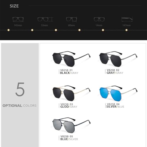 Lunettes de soleil polarisées pour bloquer l'éblouissement
