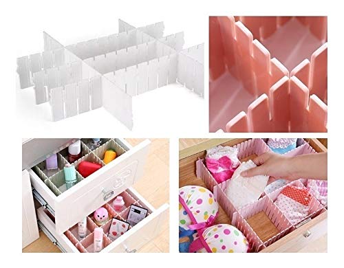 16 Divisórias Organizador Separador Gaveta Lingerie Make Meia