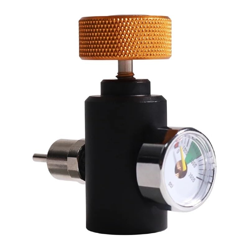 Adattatore di ricarica per bottiglia di CO2, connettore di riempimento della cartuccia di CO2, regolatore regolabile per fusto di birra e SodaStream(CGA320)