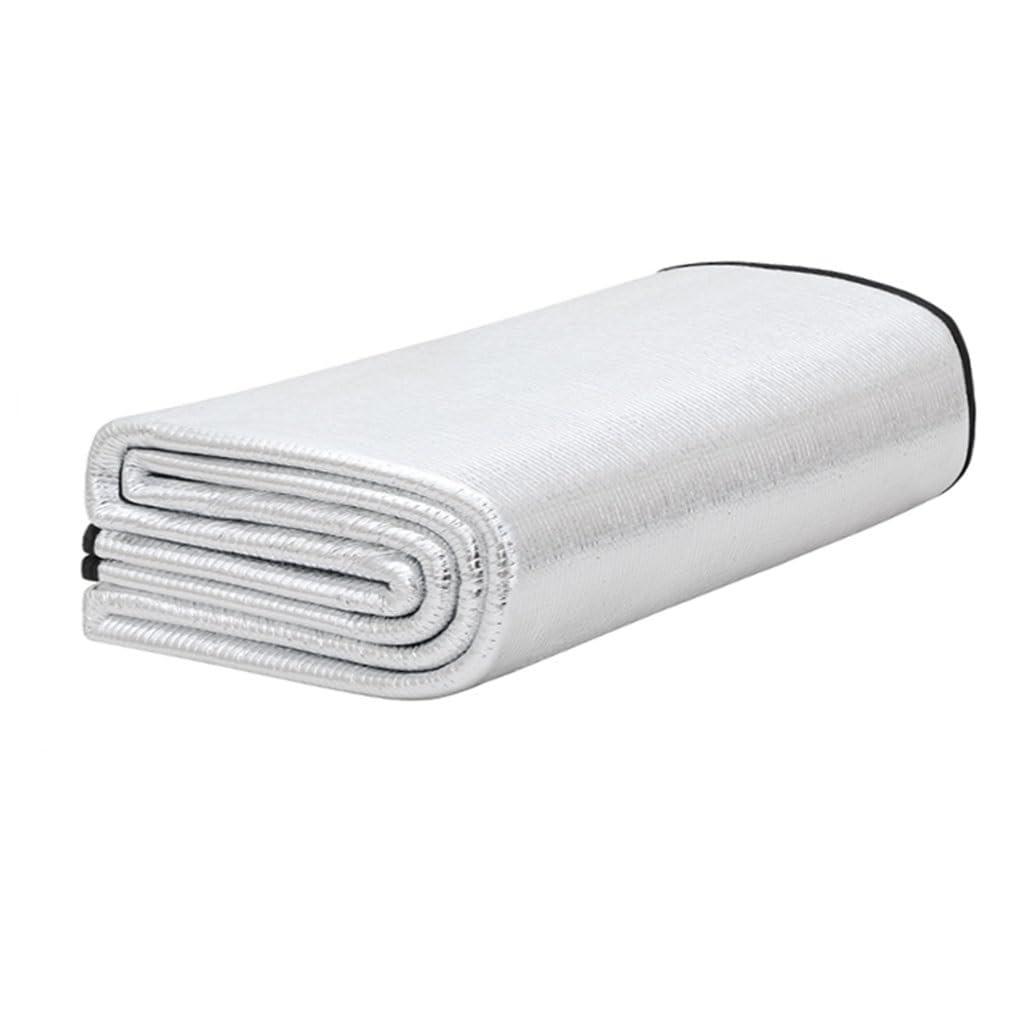 Extra Grueso a Prueba de Humedad Estera de Camping al Aire Libre Papel de Aluminio Aislante Tienda de Campaña Almohadilla para Dormir Impermeable Playa Estera (Color : 8mm, Size : 150 * 200cm)