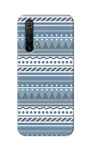Image of Printed Hard Back Cover Case for Realme X3 | X3 SuperZoom | Realme X50 5G Back Cover (Seamless Geometric Tribal Pattern) -1803