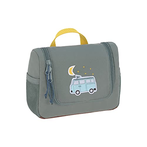 LÄSSIG Borsa per il lavaggio dei bambini Borsa per il lavaggio da appendere, 20 cm/Mini Washbag Adventure Bus