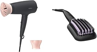 Philips Professional Hair Dryer BHD356/10 2100 Watts Thermoprotect, 6 Heat & Speed Settings, Black & Philips Heated Hair S... Price In India