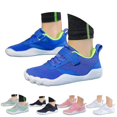 Mesh Breathable Sneakers for Childrens No Lace Outdoor Running Sport Shoes Kids Boys Girls Non Slip Lightweight Shoes