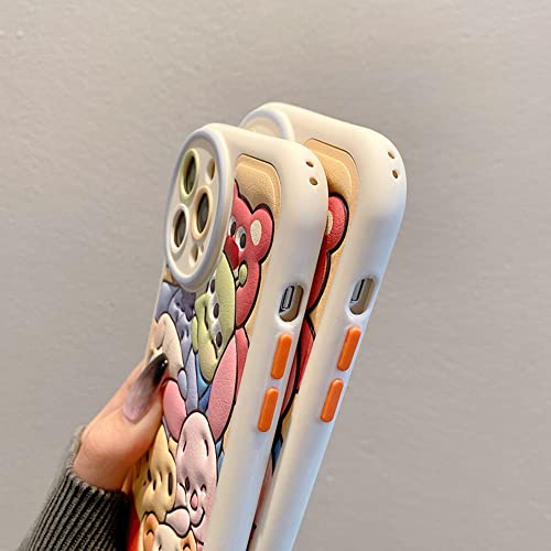 NATEROSO Compatible with iPhone 16 Pro Max Cute Case, Kawaii Phone Case TPU Leather Zoo Cartoon case Soft Rubber Shockproof Protective for iPhone 16 Pro Max Case Cover for Women Girls by NATEROSO - Used condition - Image 5