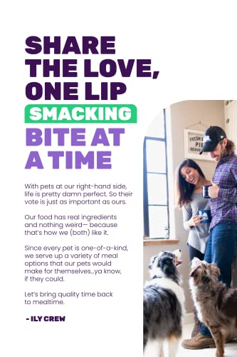 Image of I and love and you Wet Dog Food Toppers - Top That Variety Pack - Chicken, Beef, Duck, Prebiotics, Filler Free, Meal Enhancer Topper, 3oz 6pk