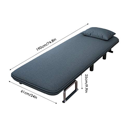 Alalaso Convertible Bed Chair Sleeper Folding Sofa Sleeper Chair Lounger Couch Bed Chair (Ship from USA)
