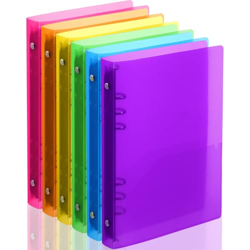 Classeur A5 à 6 anneaux rechargeable pour ne plus perdre ses notes importantes