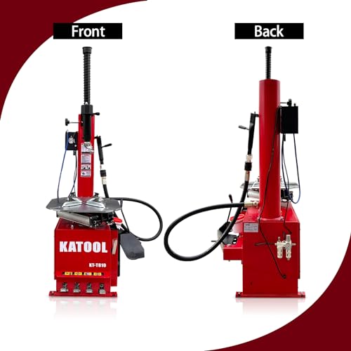Image of KATOOL 2.0HP Bead Blaster 24 inch Clamping Tire Changer Machine with 4 Aluminum Pedal KT810 Wheel Changer Tire Changer Machine Garage Equipment Auto Repair