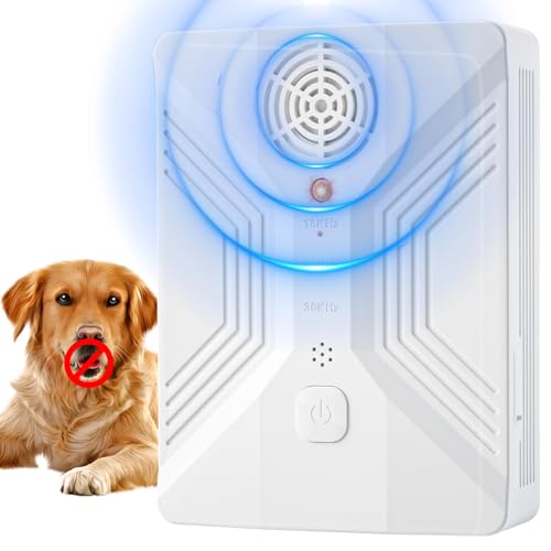 Anti Barking Devices, 3 Modes Ultrasonic Bark Box, Dog Bark Deterrent Devices, Dog Barking Stopper, Anti Barking Device for Dogs Long Range 50ft, Barking Control Devices for Dog Training in Outdoor