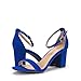 Dream Pairs Chunk Sandalias de Tacón Alto Vestir Moda Punta Abierta Correa...